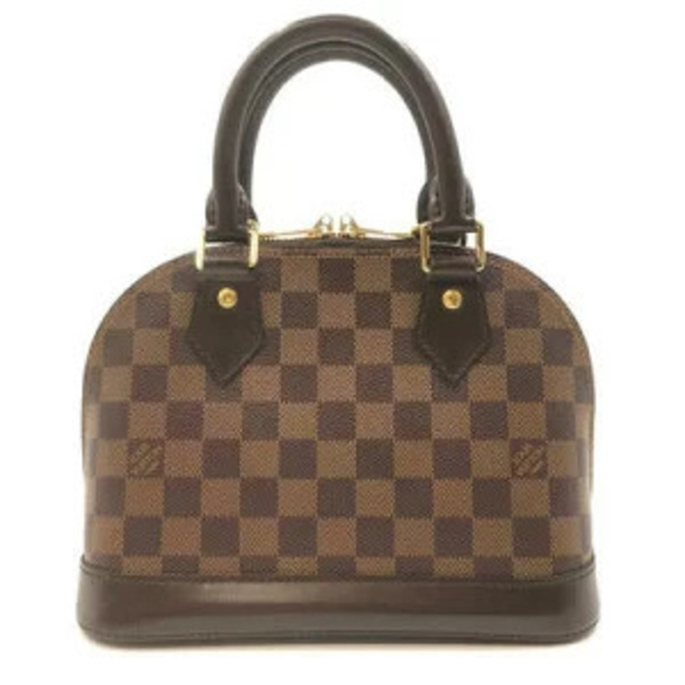 LOUIS VUITTON Alma Damier Ebene Brown - Picture 2 of 9